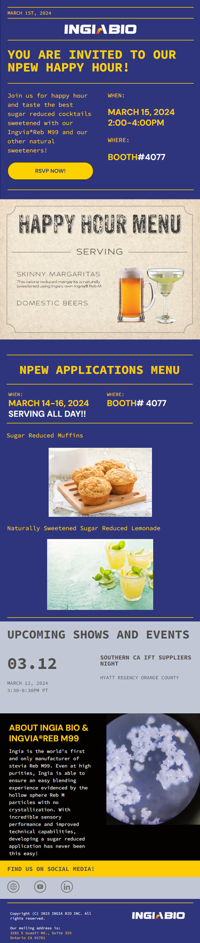 Natural Products Expo West 2024